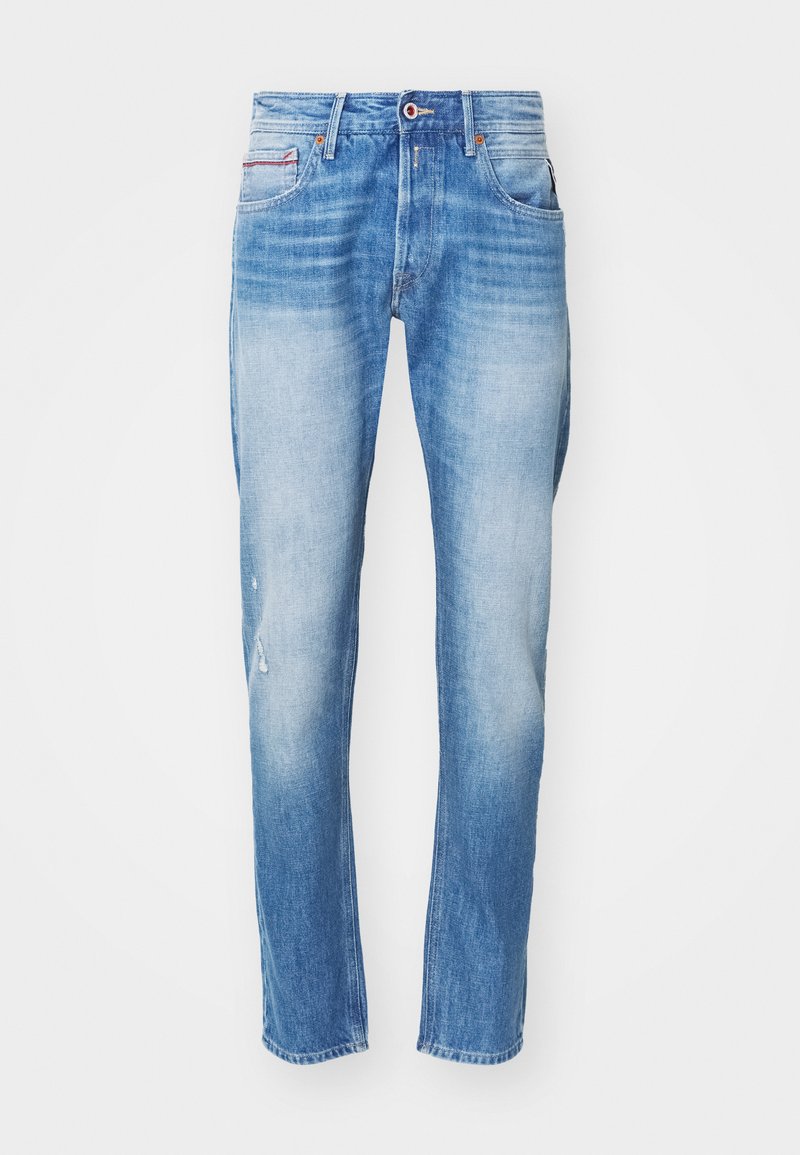 Replay Slim fit jeans lichtblauw denim