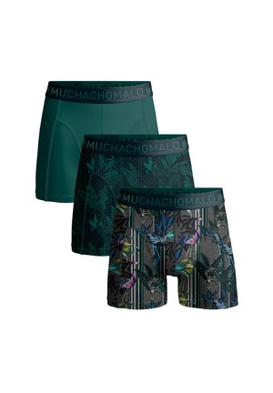 MUCHACHOMALO, 3-PACK - Kurze Boxershorts - print print green