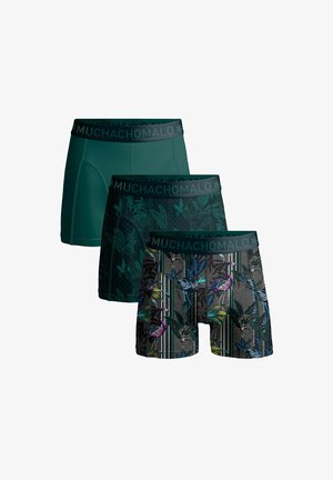 MUCHACHOMALO, 3-PACK - Kurze Boxershorts - print print green