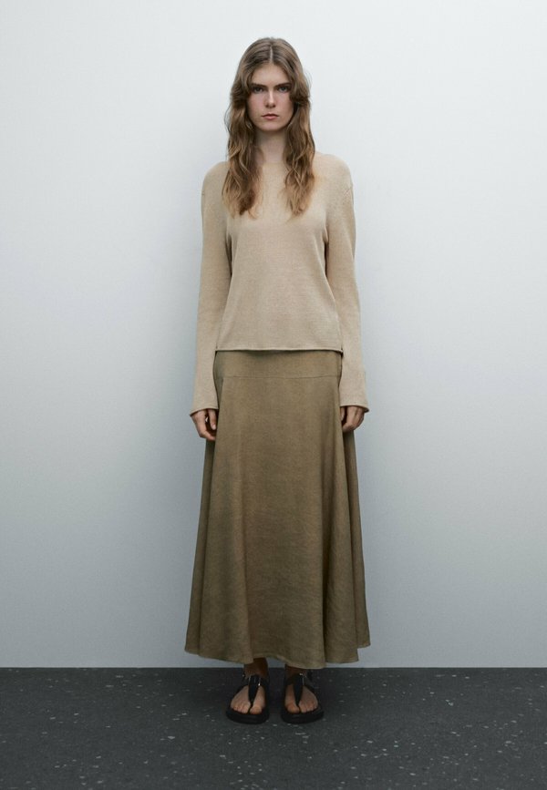 CUTWORK - Jumper - sand2