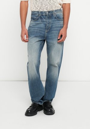 NATE - Vrećaste traperice - bright blue