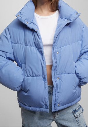 Winter jacket - mottled purple