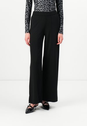 JXNANCY WIDE - Broek - black