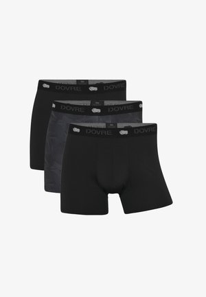 Dovre 3 PACK - Boksershorts - black
