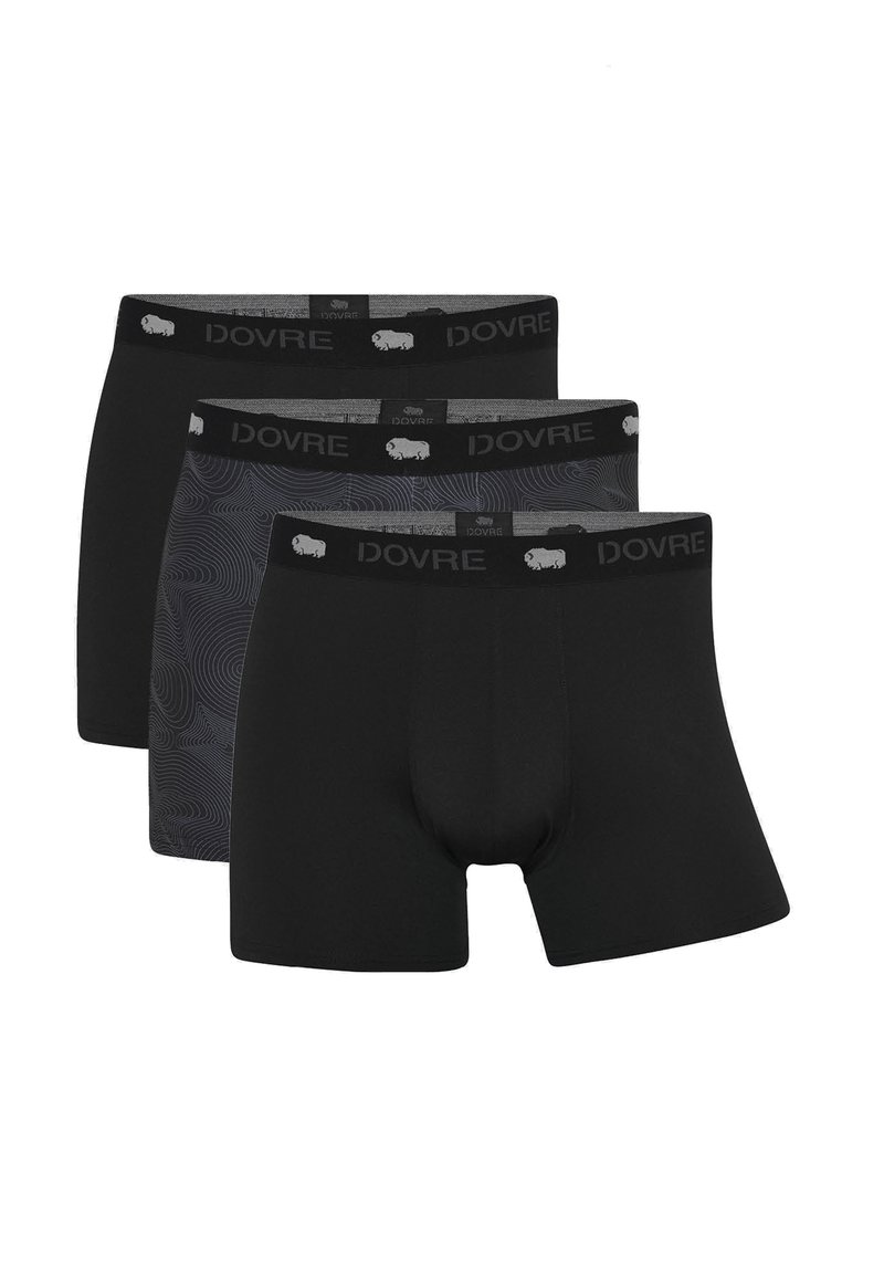 Dovre 3 PACK  - Trunks - black