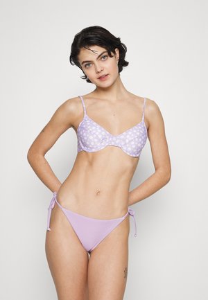 Monki Πάνω μέρος μπικίνι - lilac purple light aop