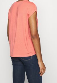Vero Moda Jednoduché tričko - mottled light brown