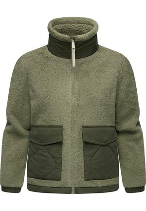 ARCTIKA - Flísová bunda - dusty olive