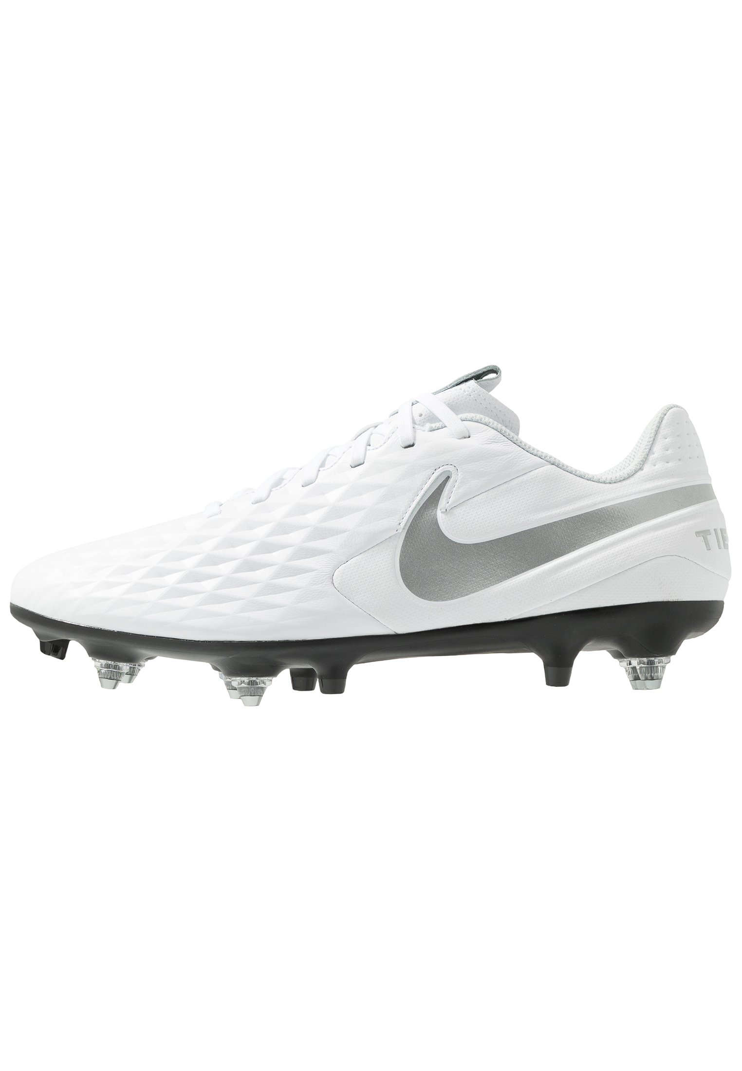 TIEMPO LEGEND 8 ACADEMY SG PRO AC Fotbolsskor skruvdobbar whitechromepure platinummetallic silver TIEMPO LEGEND 8 ACADEMY SG PRO AC Fotbolsskor skruvdobbar whitechromepure platinummetallic silver