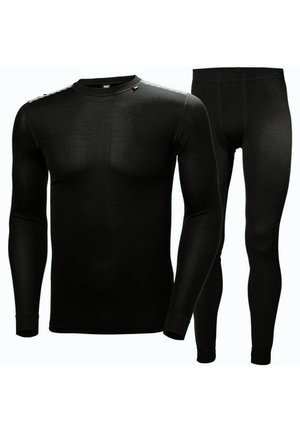 THERMOUNTERWÄSCHE COMFORT LIGHT SET - Camiseta interior - black