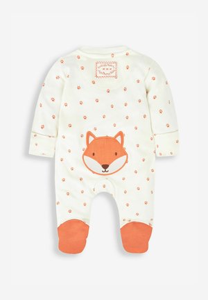 JoJo Maman Bébé, REGULAR FIT - FOX APPLIQUÉ ZIP - Pijama de bebé - cream