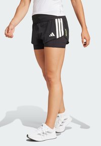 ADIZERO 2-IN-1 GEL POCKET - Short 2 en 1 - black