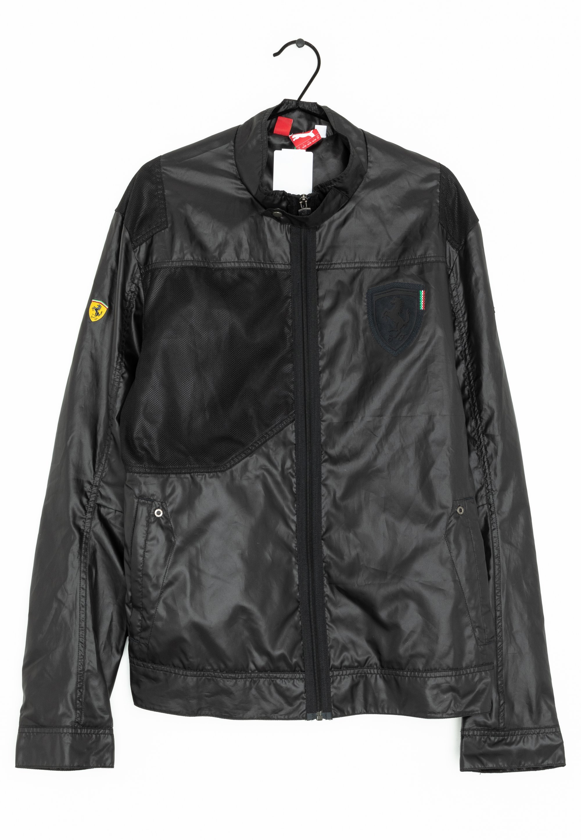 Puma Faux leather jacket black (Pre-owned)