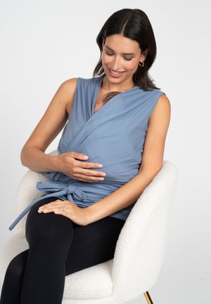 Seraphine, MATERNITY SKIN TO SKIN SLEEVELESS - Top - blue