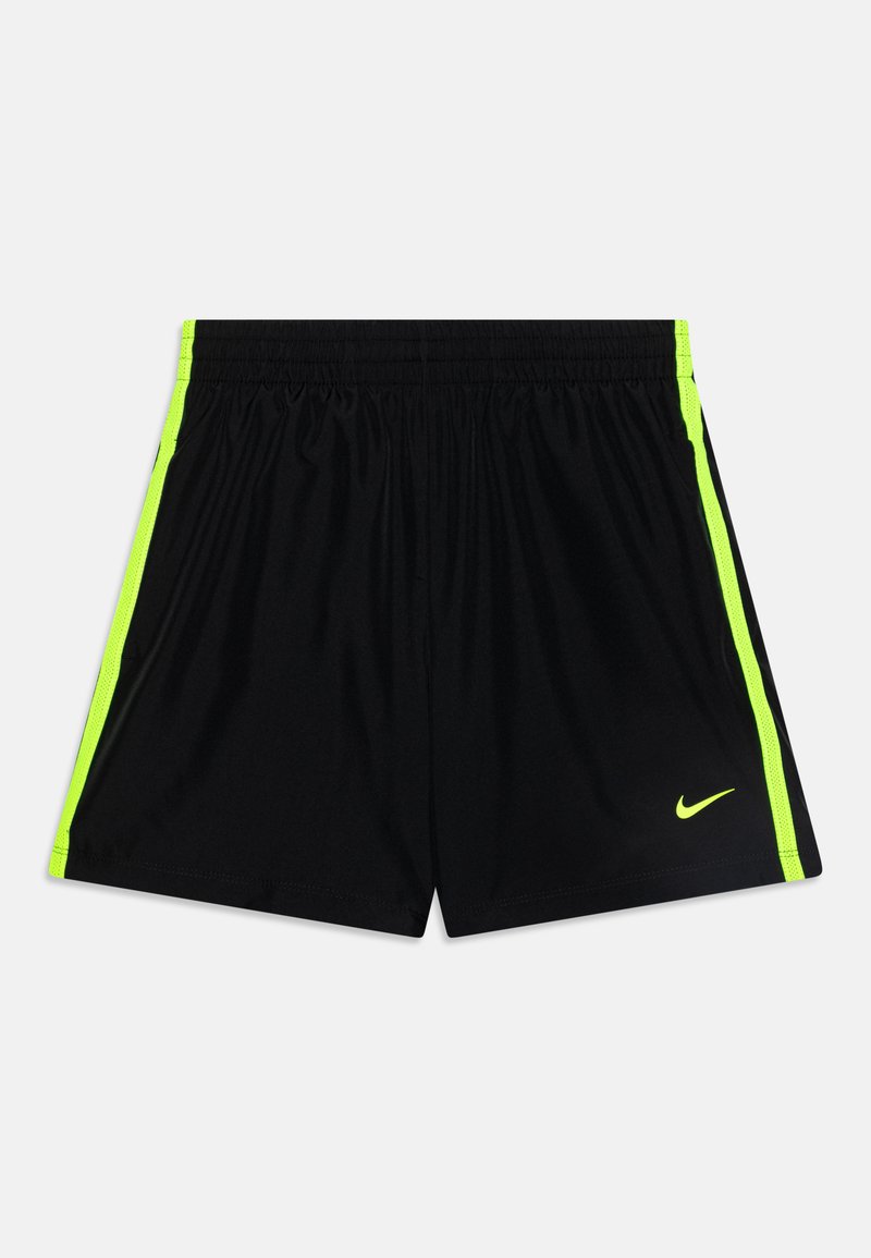Nike Performance UNISEX - Sports shorts - black/volt