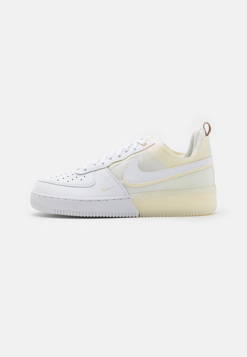 Nike Sportswear - AIR FORCE 1 REACT 1.5 UNISEX - Sporta apavi - white/barely green/iris whisper/sail, Palielināt