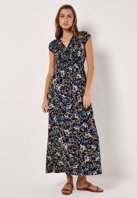 Apricot BOTANICAL DITSY - Maxiklänning - navy