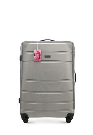 WITTCHEN LARGE SUITCASE WITH LUGGAGE TAG FROM ABS - Trolley - champagne