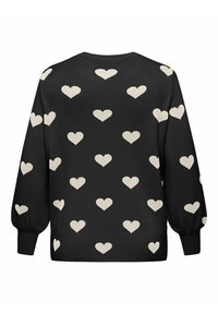 ONLY Carmakoma CARMONTANA PULLOVER - Džemperis - black