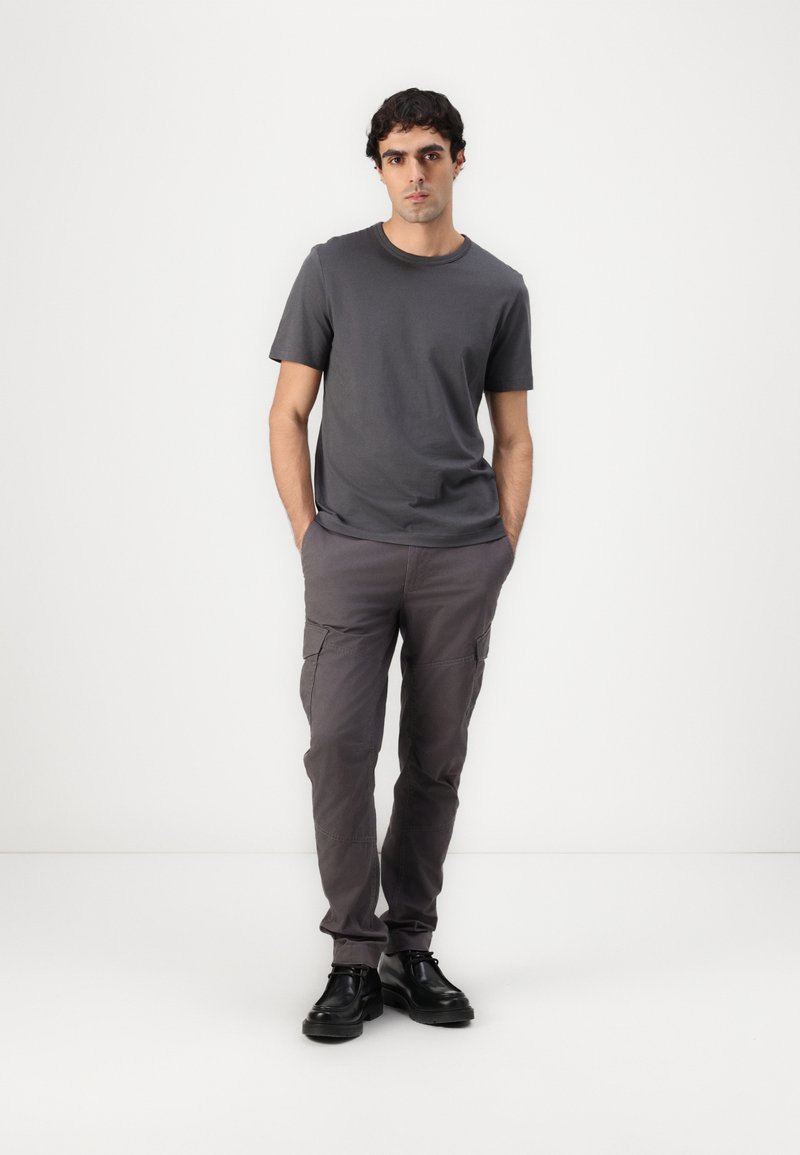 TOM TAILOR DOUBLEPACK T-SHIRTS - T-shirt basique - grey mint