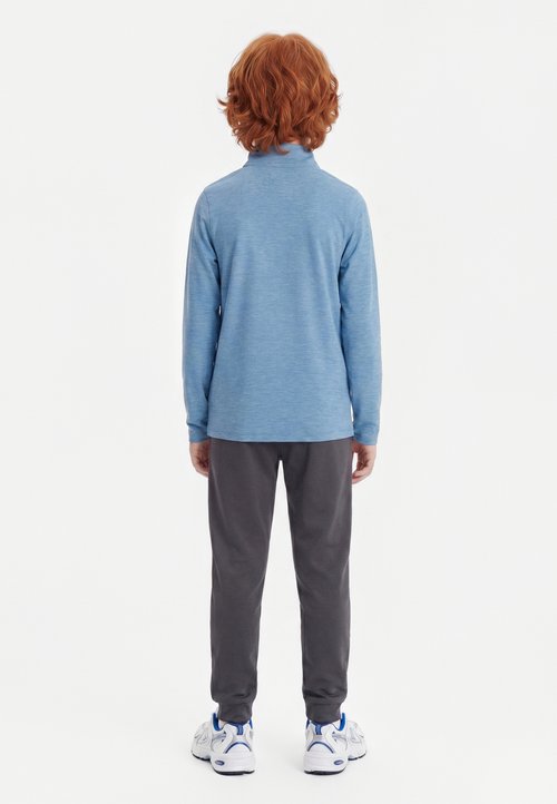 New Balance QUARTER ZIP FUNNEL - Sweatshirt - heron blue — foto 2