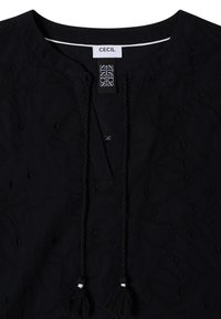 Cecil KNIELANGES KLEID MIT 3/4-ARM UND STICKEREI - Robe de jour - black