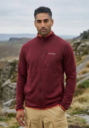 Columbia ESSENTIAL HIKE™ FULL ZIP - Fliisjakk - rich wine