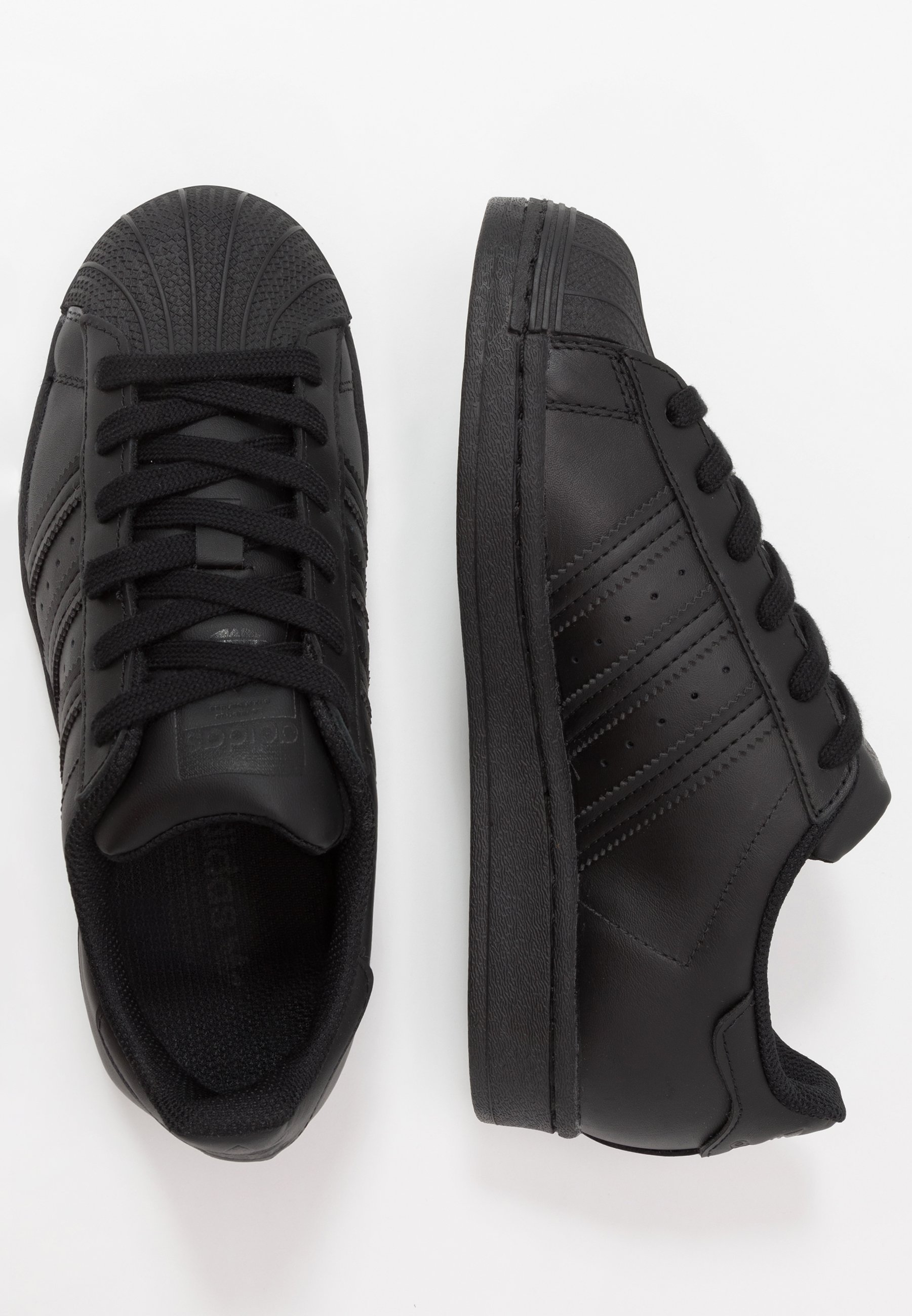 adidas Originals SUPERSTAR - Trainers - core black/black - Zalando adidas Originals SUPERSTAR - Trainers - core black/black - Zalando