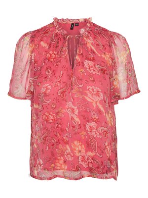 Vero Moda VMSILO - Bluza - pink yarrow/silo