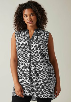GEOMETRIC PRINT  - Bluse - black