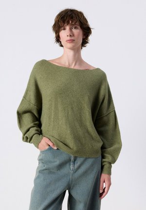 American Vintage, AMERICAN VINTAGE STRICKPULLOVER DAMSVILLE - Jumper - lezard chine