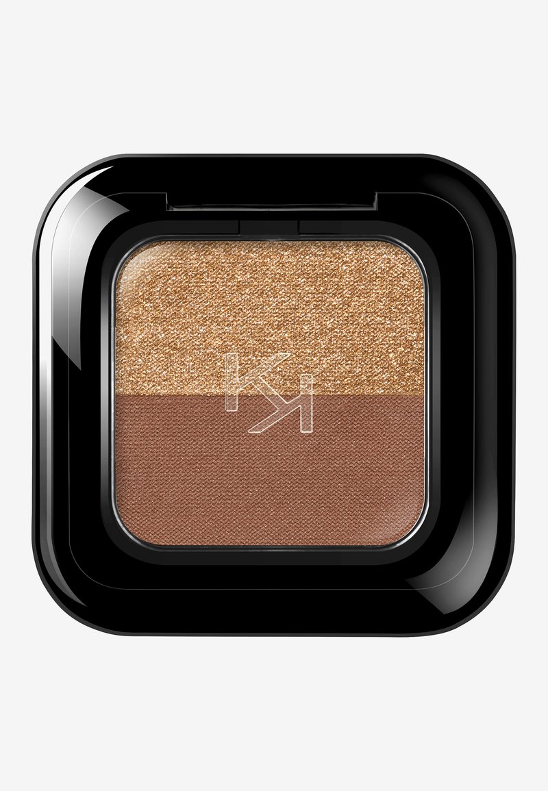 KIKO Milano BRIGHT DUO EYESHADOW - Eye shadow - 5 deep gold/satin chocolate