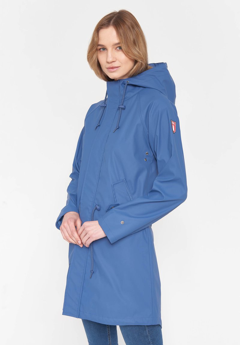 Derbe TRAVEL - Regnjacka - bijou blue blue striped