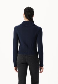 Abercrombie & Fitch Gilet - navy blazer