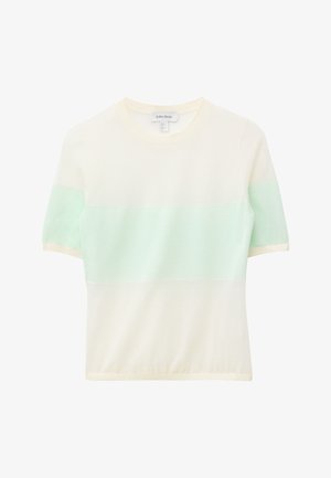 & OTHER STORIES, T-shirt imprimé - beige turquoise