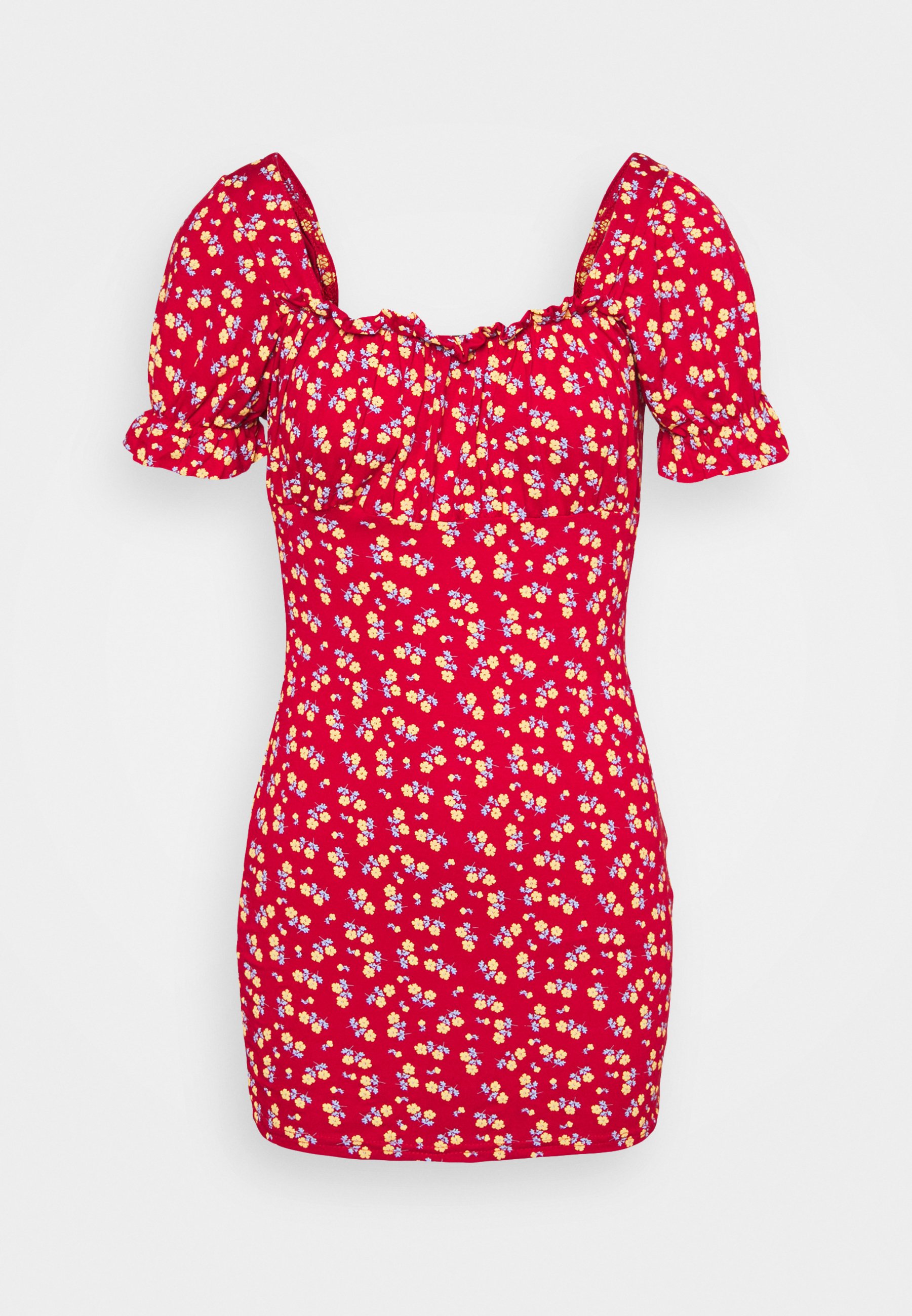 ditsy frill dress