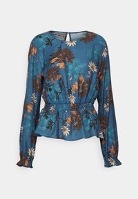 ONLY Tall ONLSARI SMOCK TOP - Μπλούζα - real teal