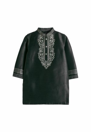 Next EMBROIDERED REGULAR FIT - Vapaa-ajan kauluspaita - black