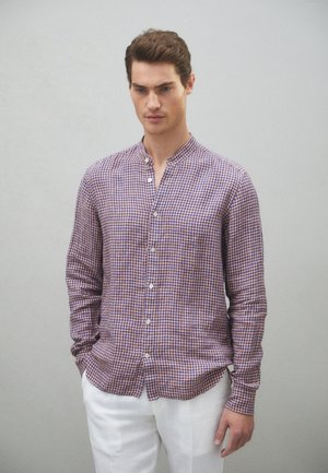 Boglioli Πουκάμισο - salmon/blue