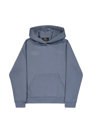 WORLD LOGO BP HOODIE UNISEX - Kapuzenpullover - denim blue