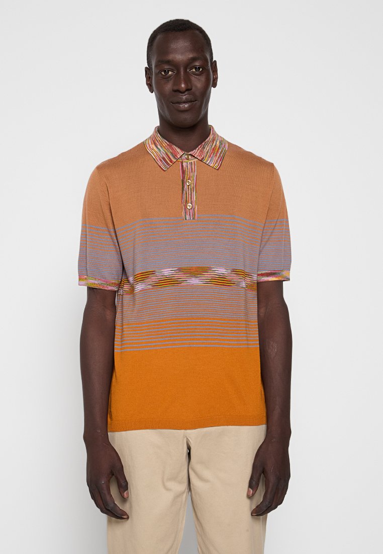 Missoni Poloshirt oranje Missoni Poloshirt oranje