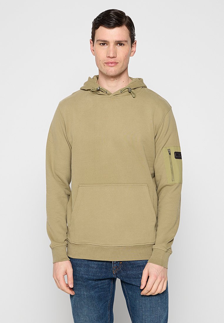 Barbour International Hoodie kaki