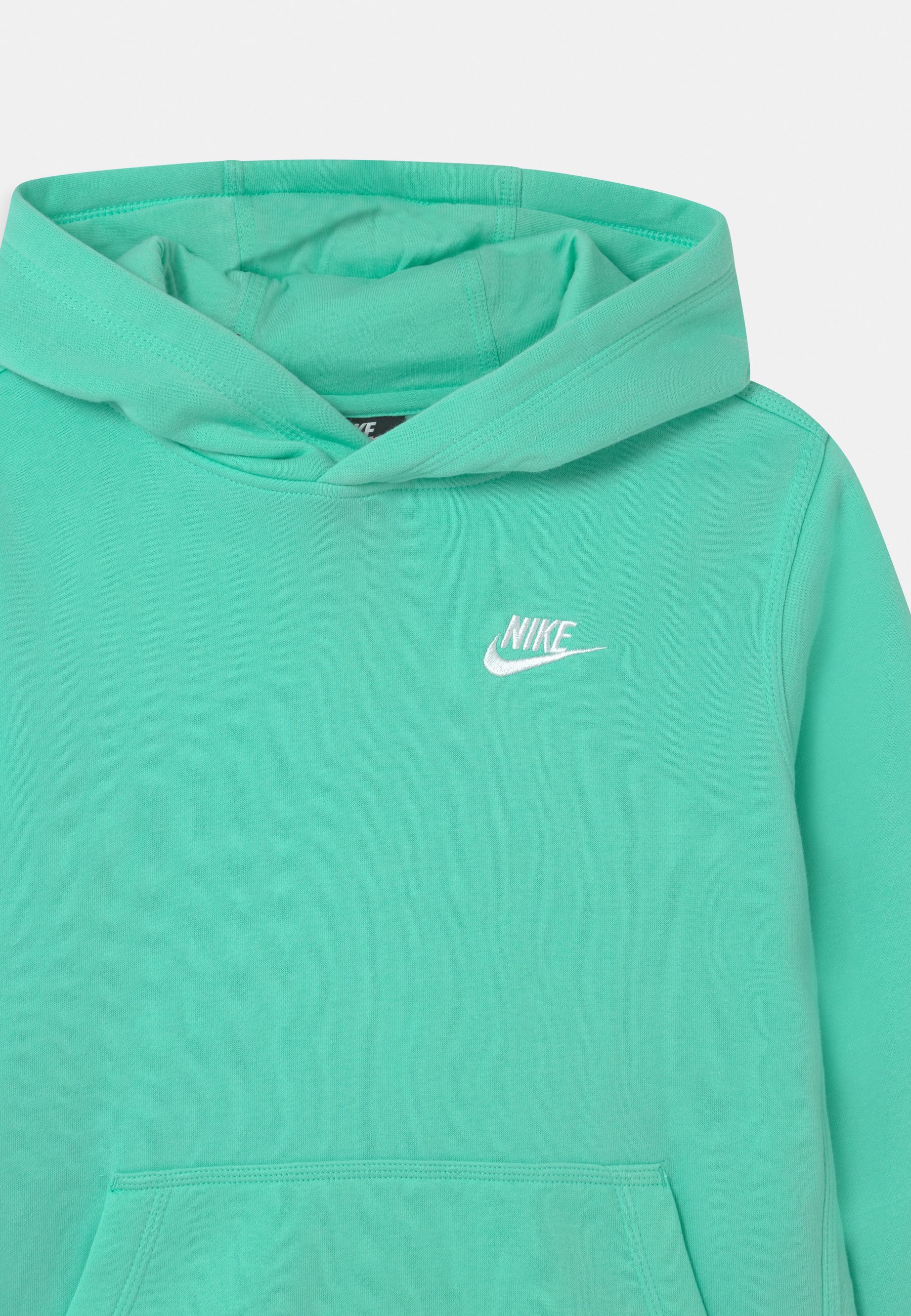 nike club hoodie mint