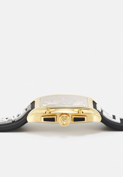 Versace DOMINUS - Pulkstenis ar hronogrāfu - black/grey/white/gold-coloured