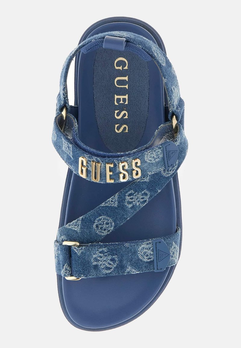 Sandales Compensées Guess Los Angeles - Talon 4 Pouces (10 Cm) - Taille 6M US - Occasion