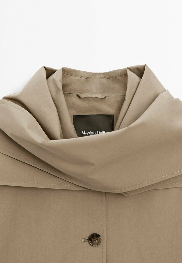 WITH DETACHABLE DETAIL - Trenchcoat - BEIGE2