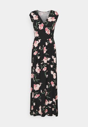 Vestido largo - black, red,pink
