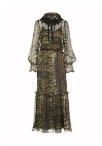 GRAVITA - Vestito lungo - verde militare