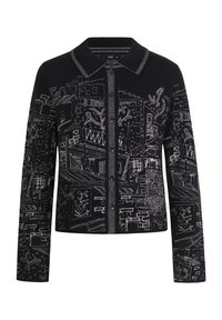 FAVELA PATTERN - Cardigan - black