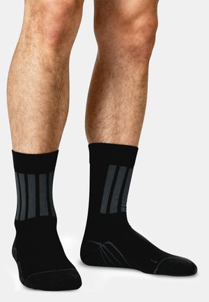 Normani, 2 PAAR ALLROUND-SPORTSOCKEN MIT X-STATIC UNISEX - Socken - schwarz grau